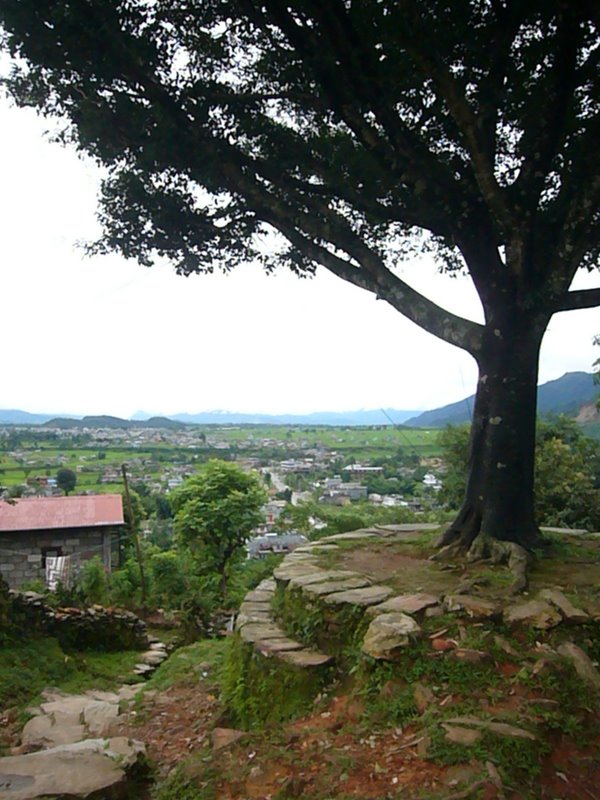 Travel - Nepal - Pokhara - Up to the World Peace Pagoda